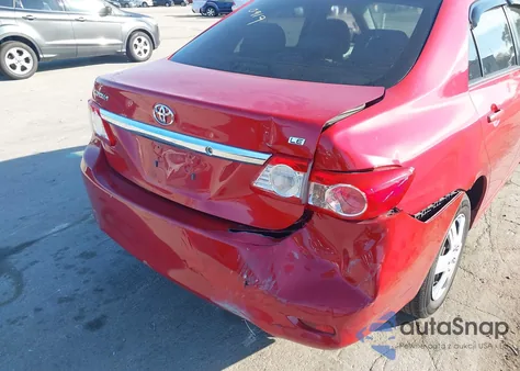 2011 Toyota Corolla Le from USA, damaged, VIN 2T1BU4EE3BC735377